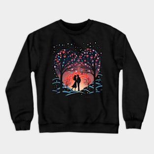 Winter Couple Valentine Crewneck Sweatshirt